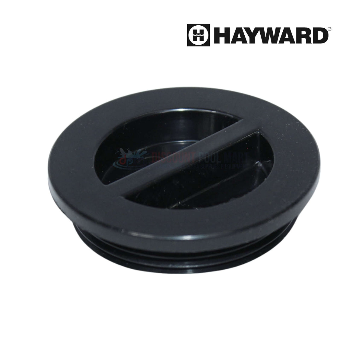 Hayward Flush Plug & Gasket, 1.5 inch, SP1022BBLK, for secure sealing of return fittings at Discount Pool Mart DPM.