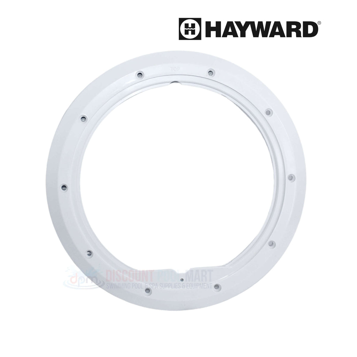 Hayward Front Frame Face Plate SPX0507A1 for pool lights at Discount Pool Mart DPM, durable and non-corrosive design.