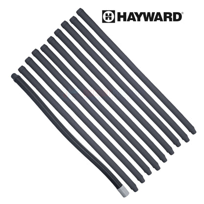 Hayward Gray Hose Kit PVCHK1900GR with 1 leader hose and 9 connectors for pool cleaners from Discount Pool Mart DPM.