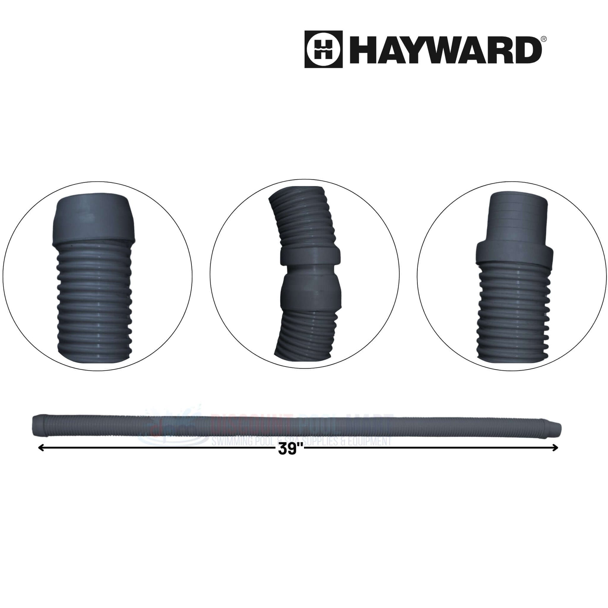 Hayward Gray Hose Kit - 39 inches with connectors for AquaNaut. Discount Pool Mart DPM offers optimal pool cleaning solution.