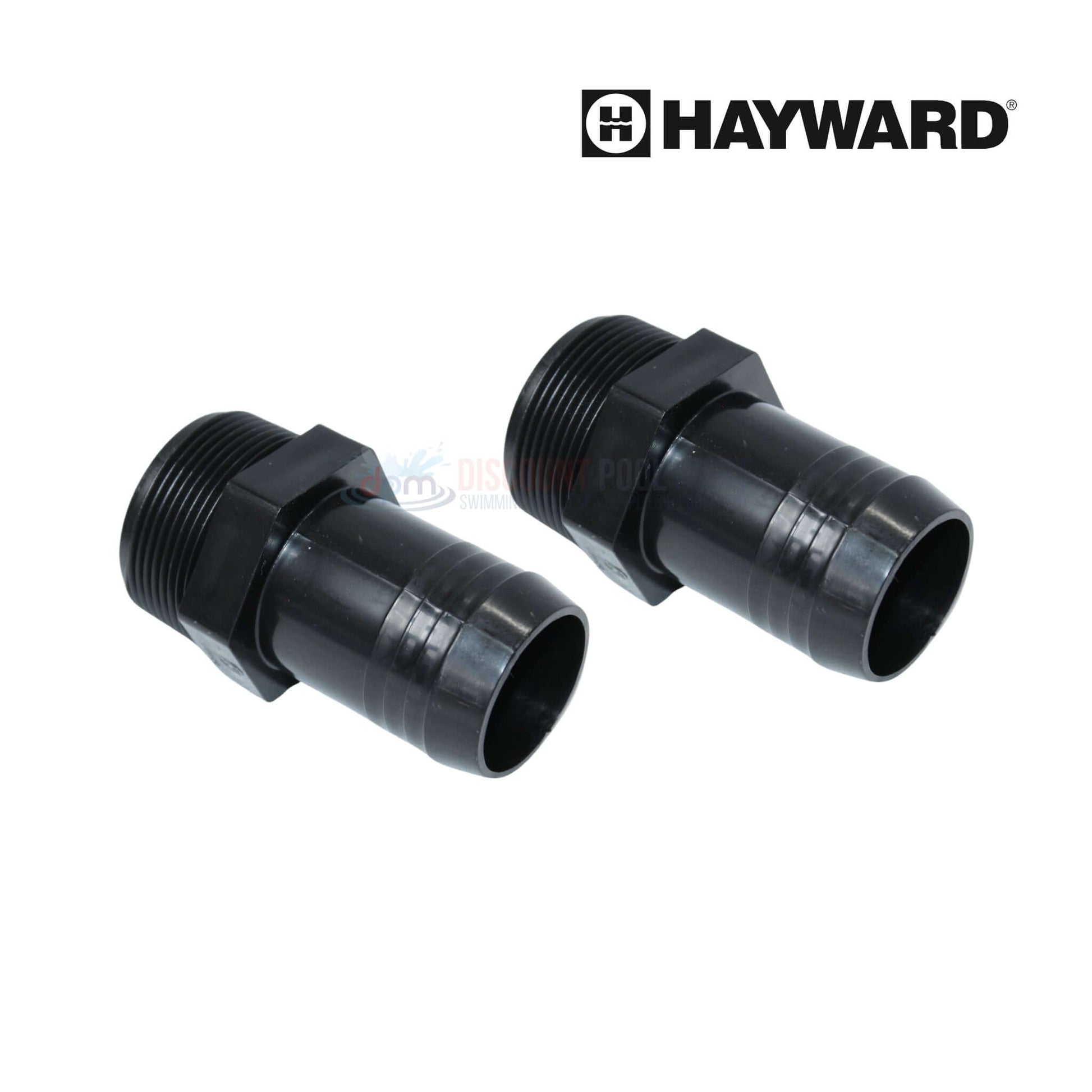 Hayward Hose Adapter for Sand Filters, 1.5" x 1.5", SPX1091Z2PAK2 for secure pool plumbing connections, Discount Pool Mart DPM.