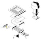 Hayward Immersion Hi-Limit Rear Header HMXHLI2932 diagram, showing components for H-Series heaters. Available at Discount Pool Mart DPM.