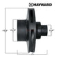 Hayward Impeller for TriStar Pumps 0.75HP with dimensions 4.5"x3". OEM replacement for SPX3207CM by Discount Pool Mart DPM.