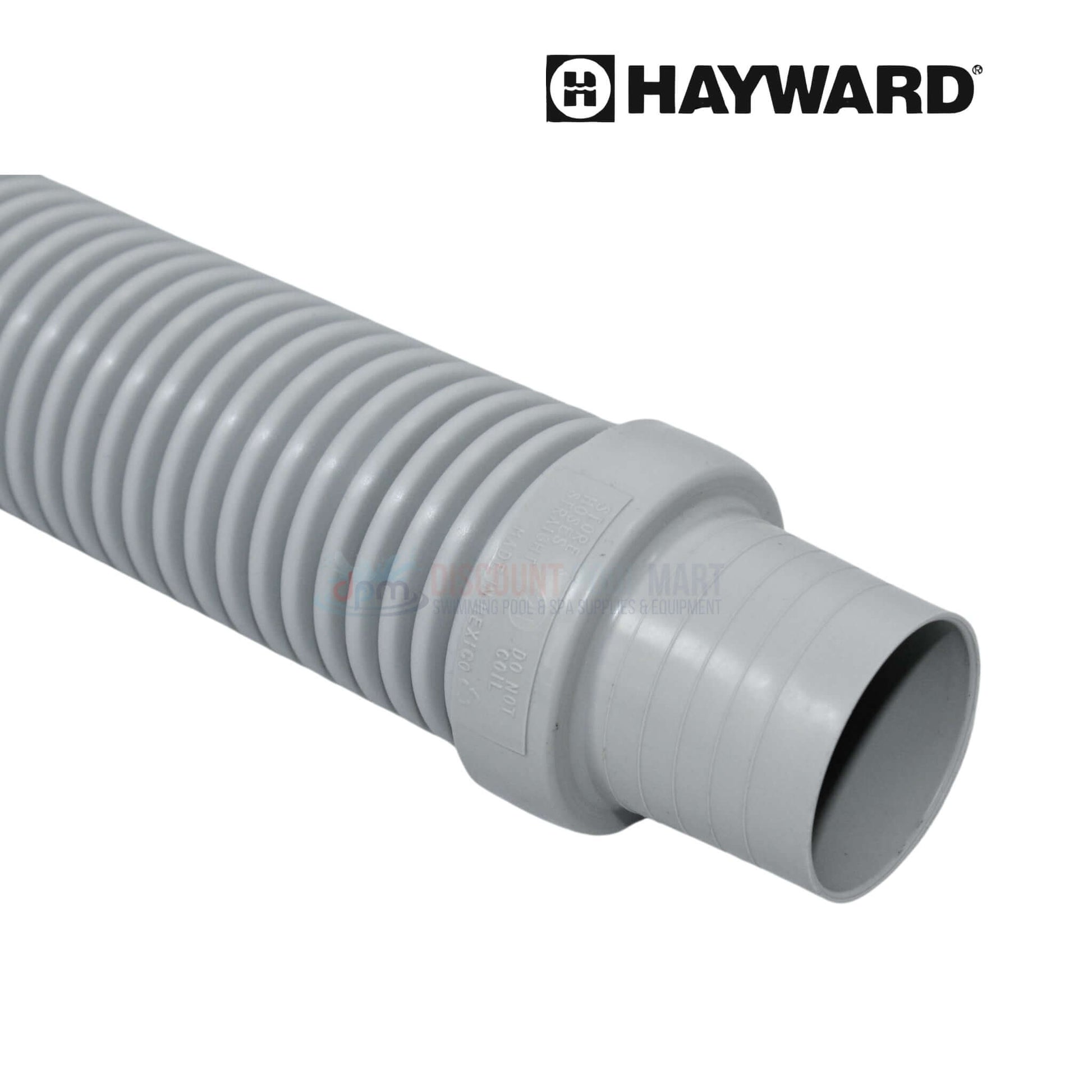 Hayward Leader Hose for Pool Vac & Navigator, gray replacement hose by Discount Pool Mart DPM for optimal pool cleaning.