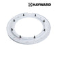 Hayward Light Face Rim with studs SPX0540A for StarLite Series lights. Discount Pool Mart DPM. Durable Cycolac, 10-3/4" diameter.