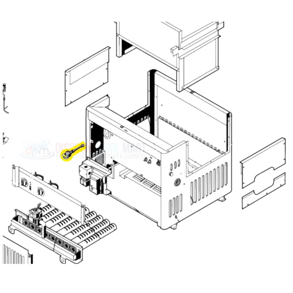 HAXPSA1930 | Hayward Pressure Switch For H-Series ED1 and ED2