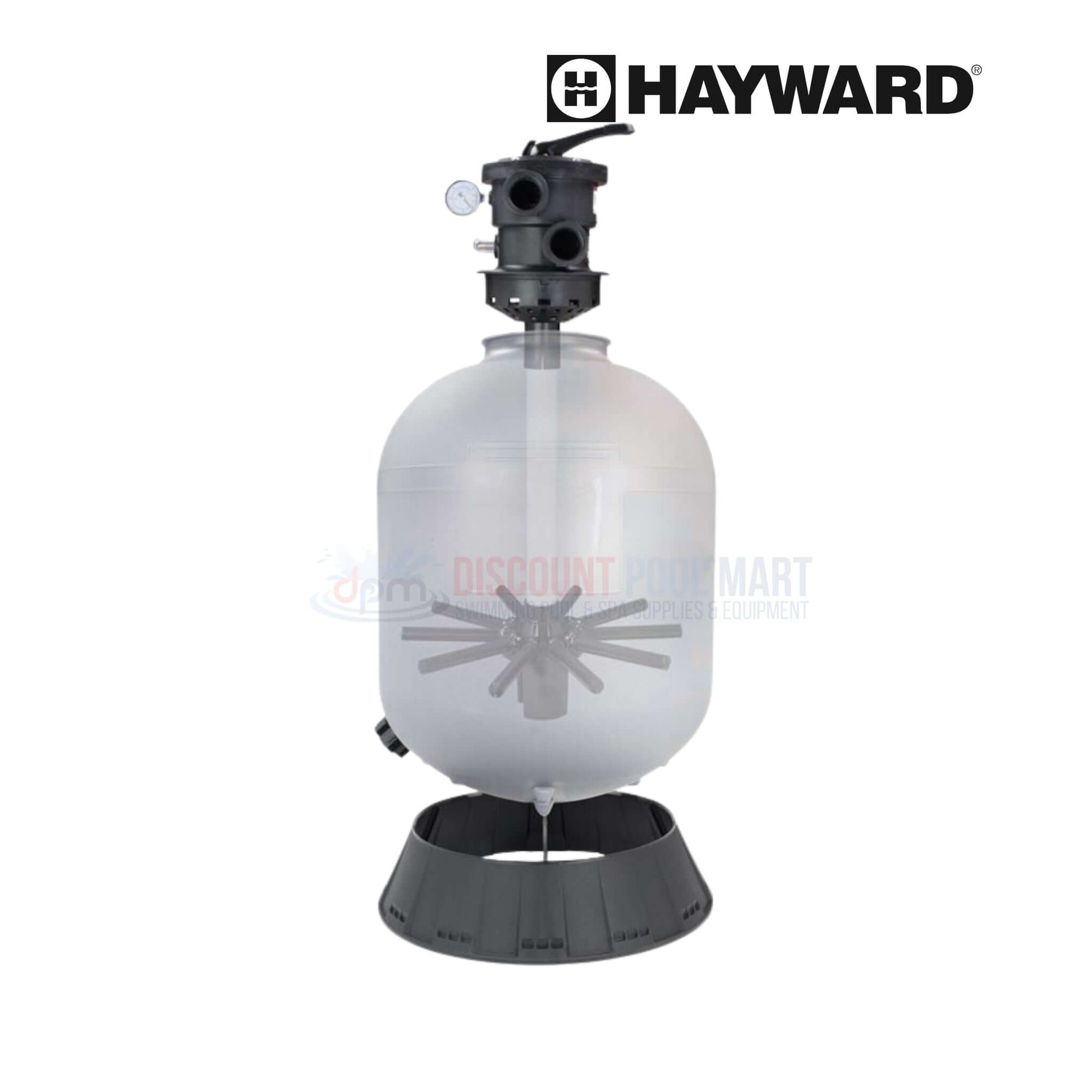 Hayward ProSeries 24" Sand Filter Top Mount S244T from Discount Pool Mart DPM for efficient pool water filtration.