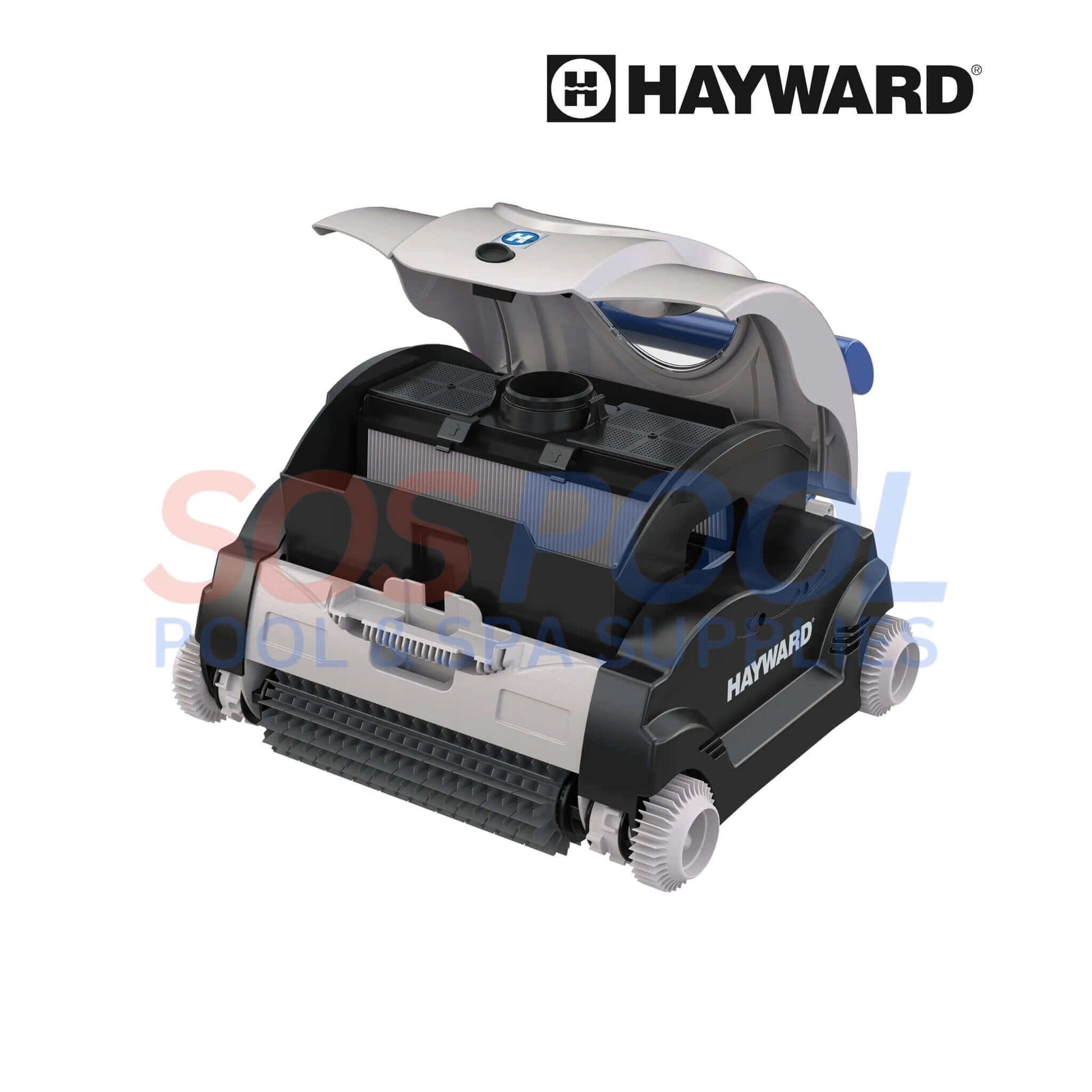 Hayward SharkVAC Automatic Robotic Pool Cleaner W3RC9740CUB with 50' cord for efficient pool cleaning | SOS Pool