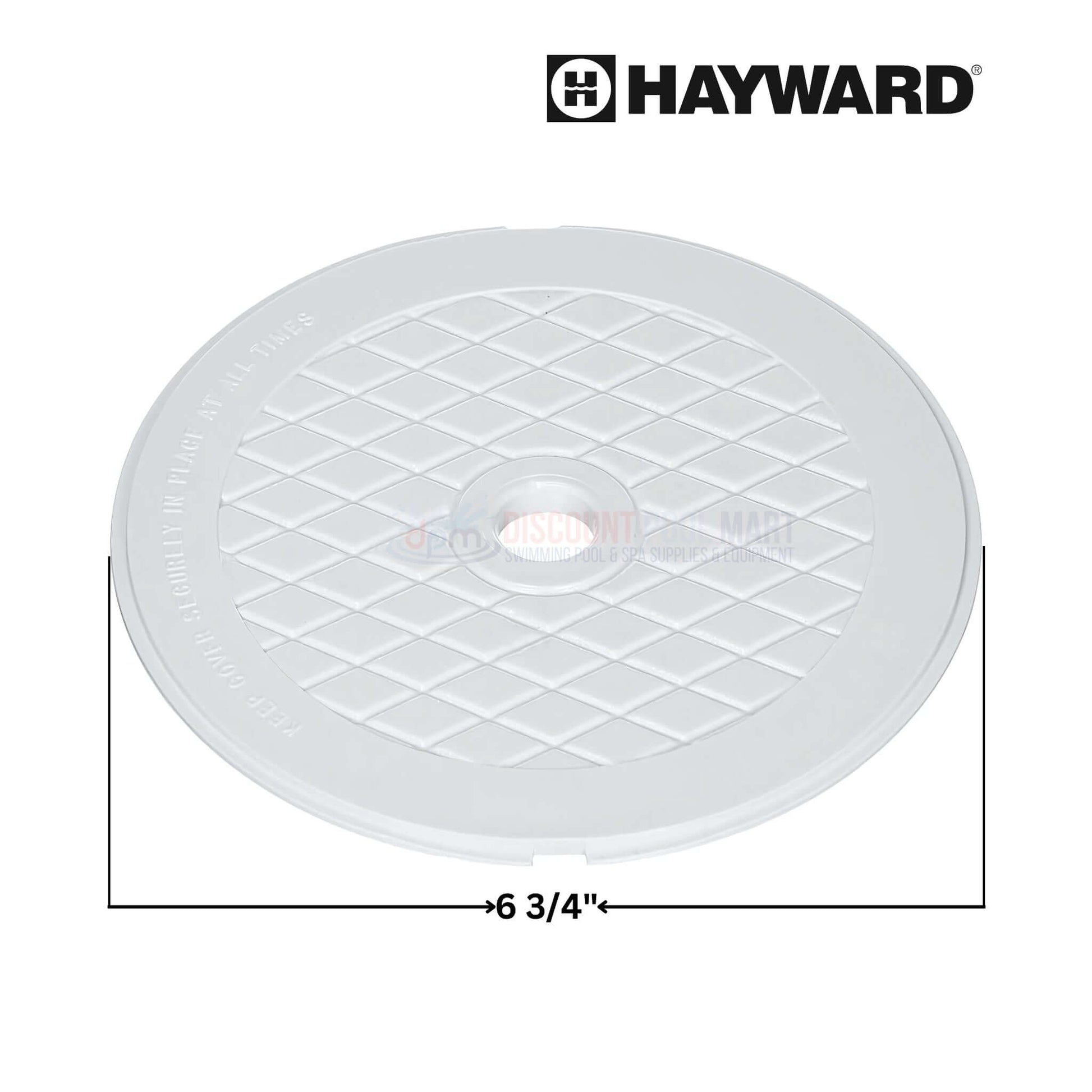 Hayward Skimmer Cover for 1090 Series, durable OEM replacement part ensuring clean pools. SKU SPX1096B - Discount Pool Mart DPM.