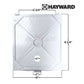 Hayward skimmer cover dimensions for SP1089 Dyna-Skim series, OEM part, sold by Discount Pool Mart DPM, SKU SPX1088B.