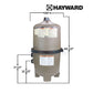 Hayward SwimClear C4030 Cartridge Filter dimensions 26" x 40.5", 425 sq ft filtration area, available at Discount Pool Mart DPM.