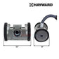 Hayward The PoolCleaner 2 Wheel Suction Cleaner PBS20GST with hoses, 11" by 8", available at Discount Pool Mart DPM.
