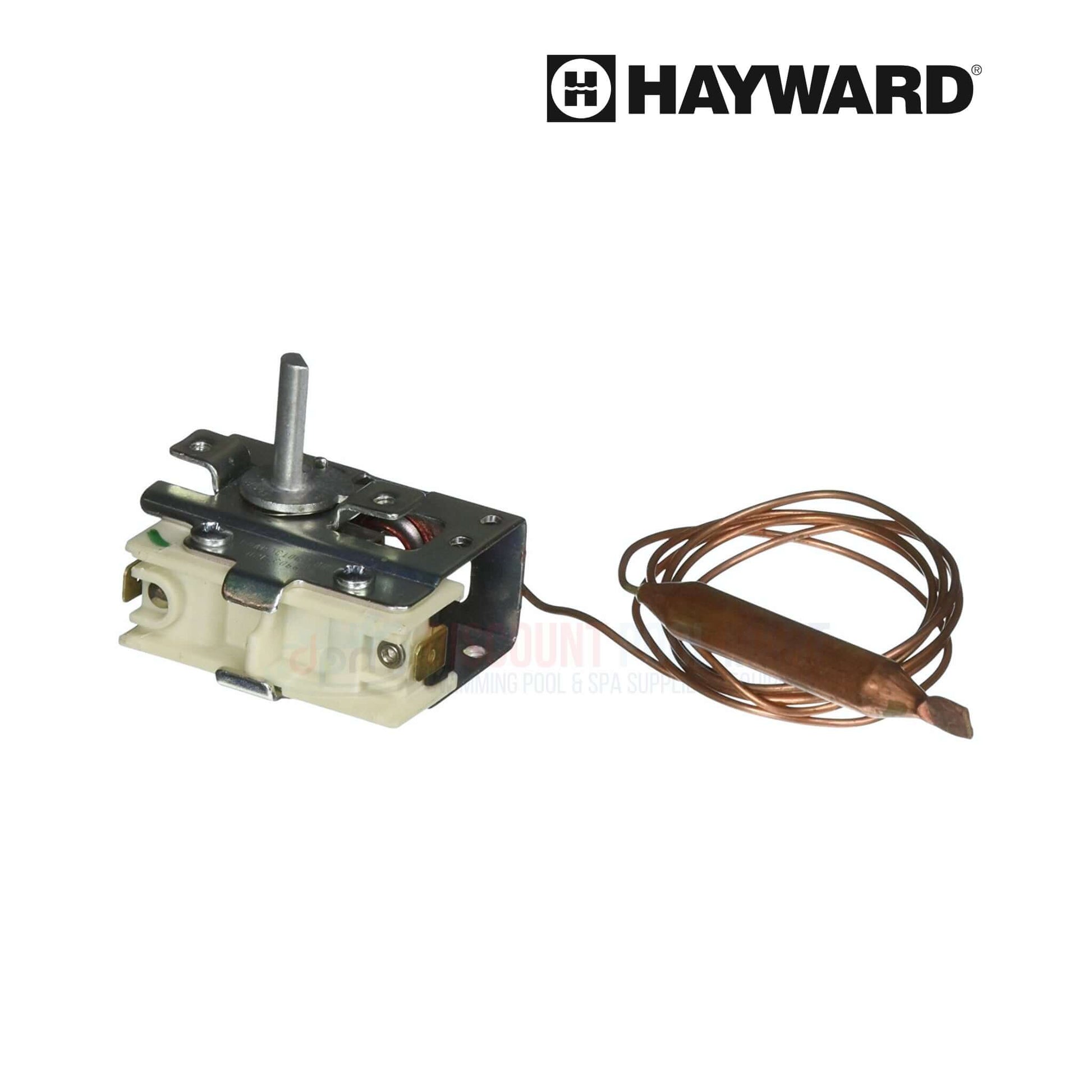 Hayward thermostat CHXTST1930 for CZ and HM2 heaters, available at Discount Pool Mart DPM, ensures efficient heating.