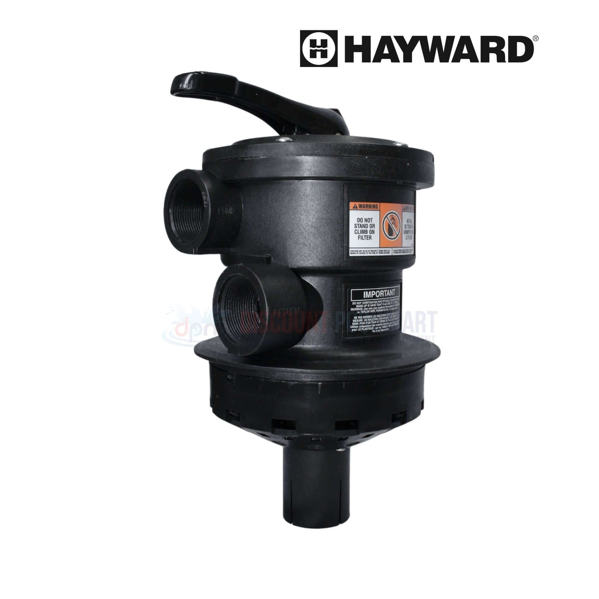 Hayward Top Mount Vari-Flo Multiport Valve with Clamp | 1.5 inch | SP0714T | Discount Pool Mart DPM