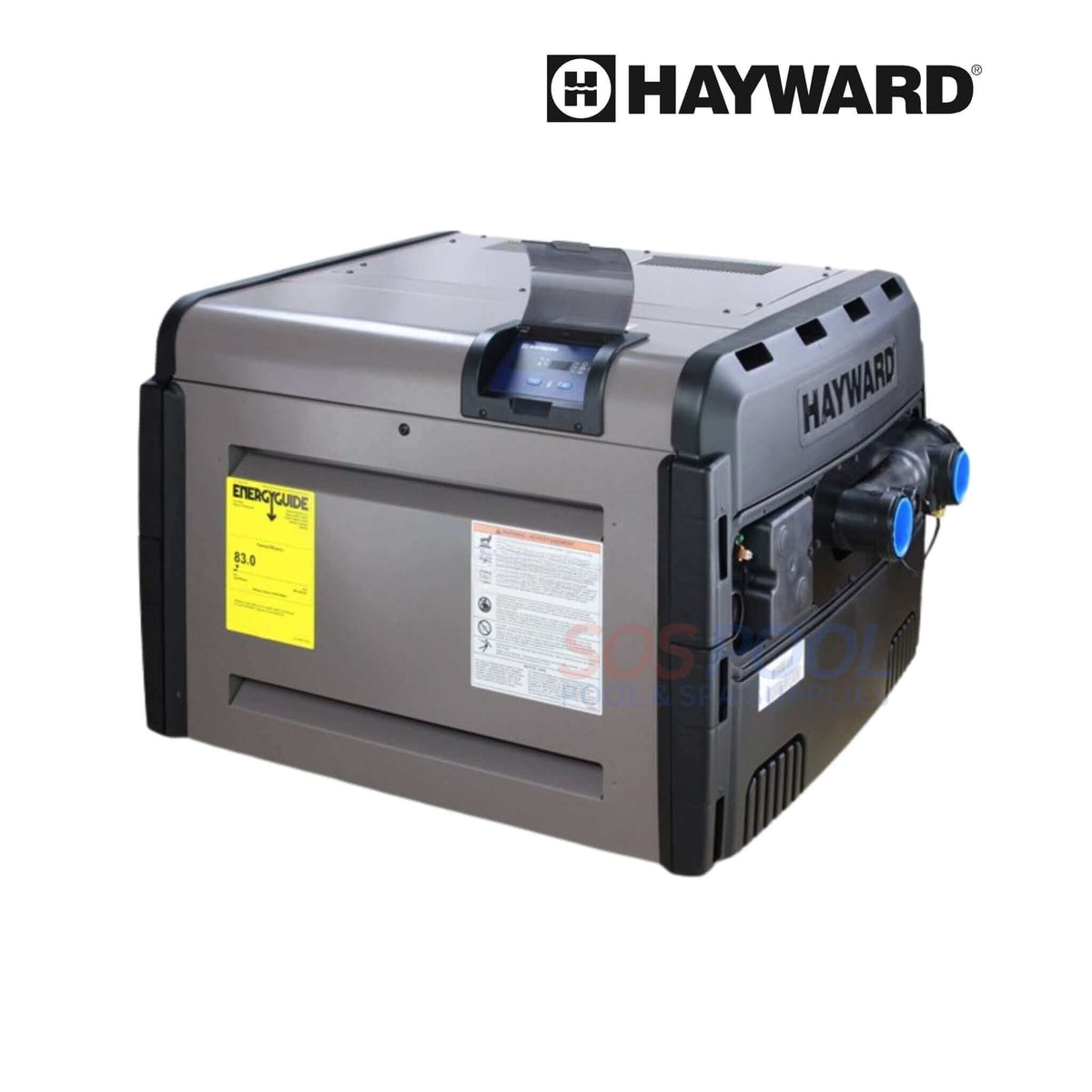 Hayward Universal H-Series Natural Gas Heater W3H250FDN, 250,000 BTUs, Low NOx, available at SOS Pool.