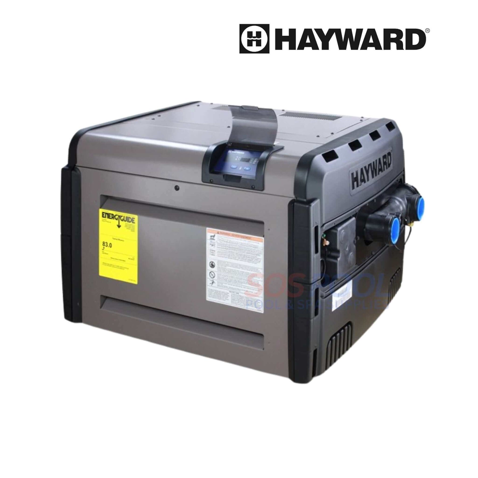 Hayward Universal H-Series Natural Gas Heater W3H250FDN, 250,000 BTUs, Low NOx, available at SOS Pool.