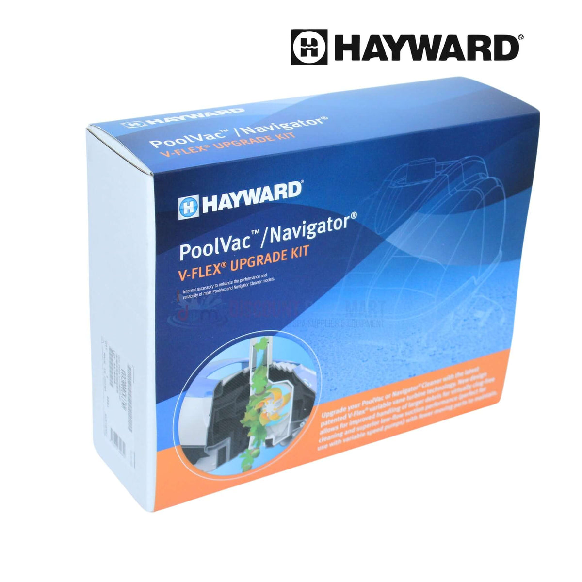 Hayward V-Flex Upgrade Kit for PoolVac & Navigator by Discount Pool Mart DPM, enhancing pool cleaner performance.