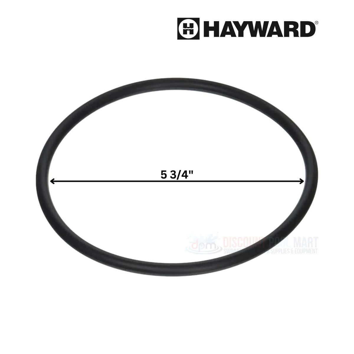 Hayward O-Ring for Pro Series S140T Sand Filter by Discount Pool Mart DPM, 5 3/4" diameter, OEM GMX400F.