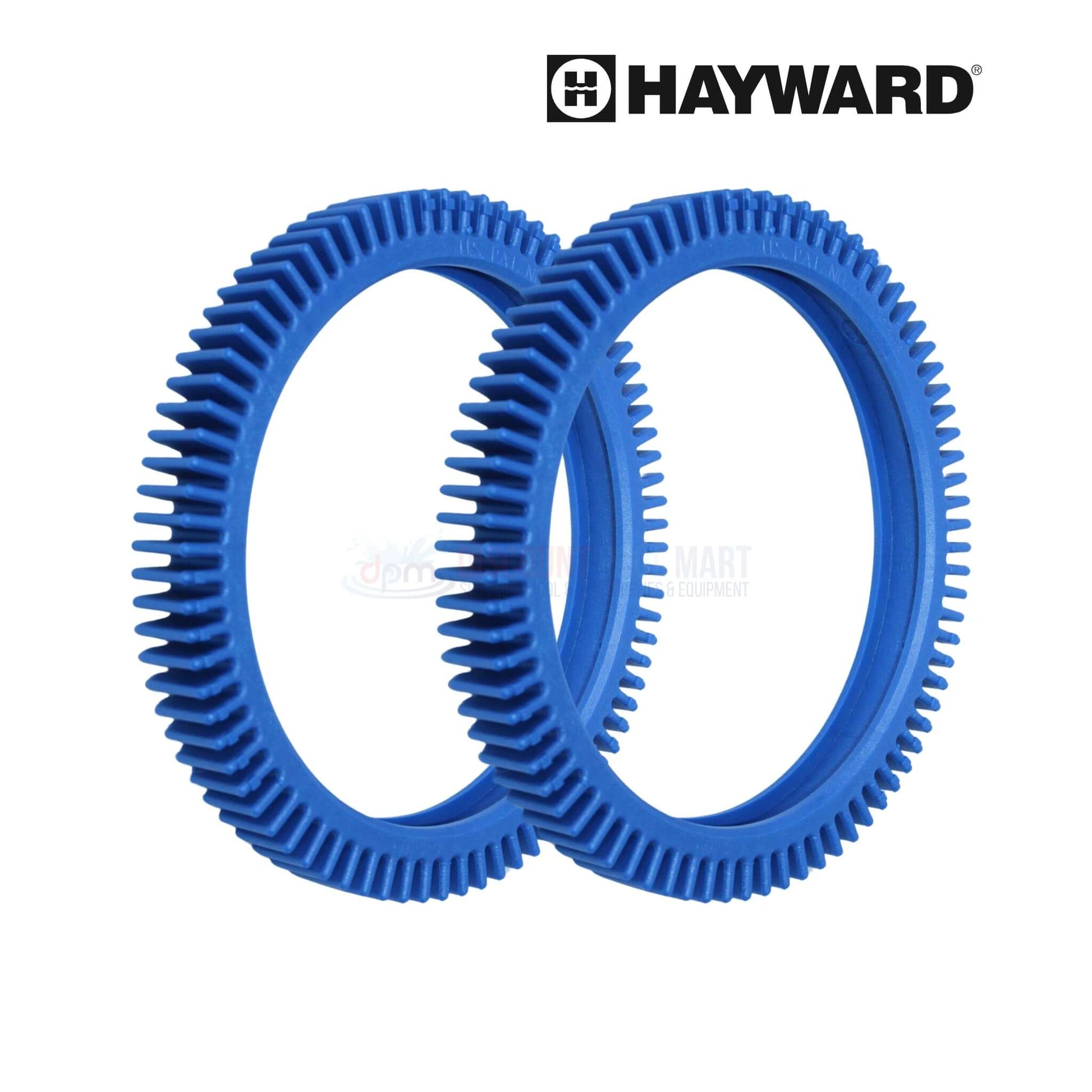 Hayward Wheel Thread Tire for Aquanaut Cleaners, Durable Blue Treads for Better Traction, PVXS16PK2-234, Discount Pool Mart DPM