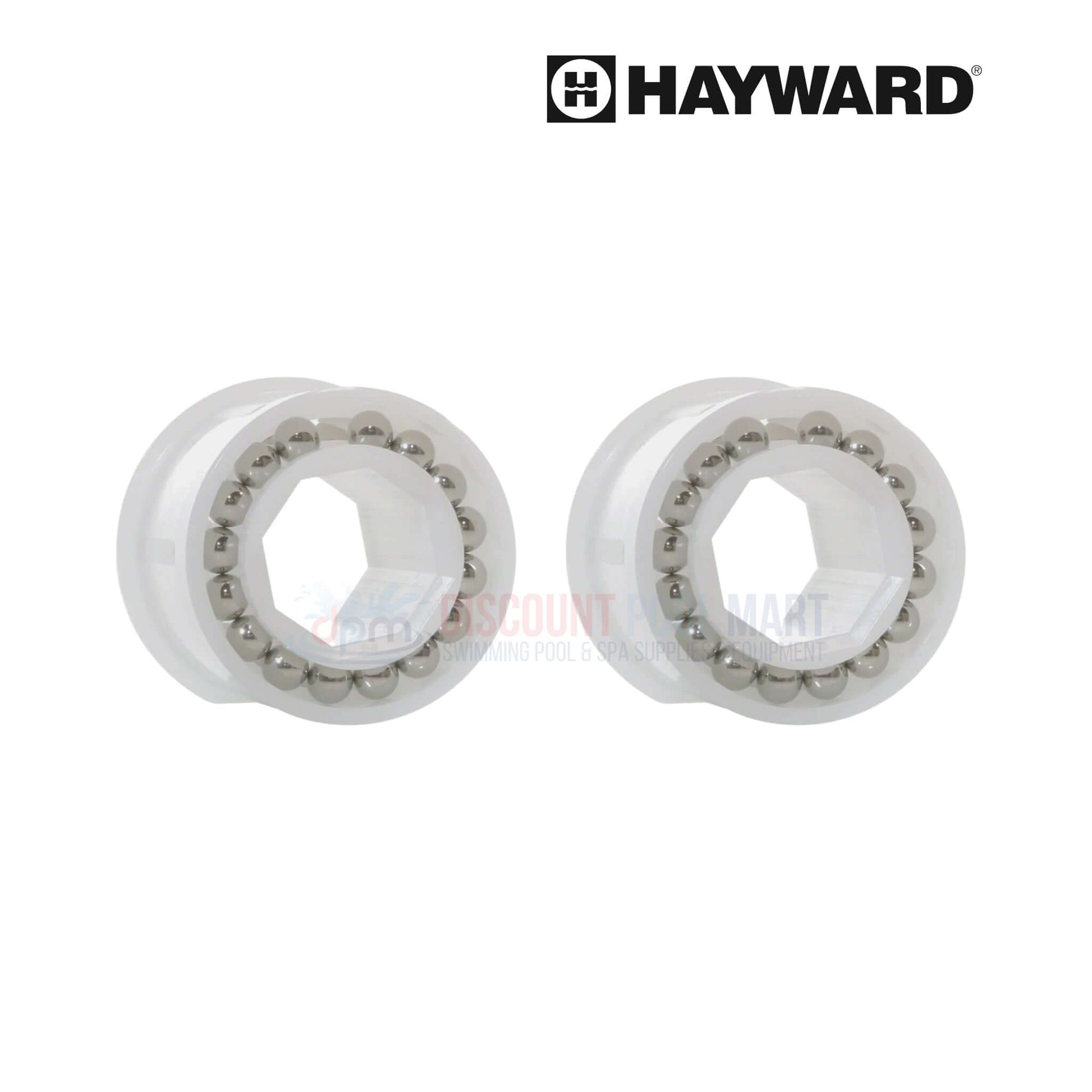 Hayward AquaNaut wheel bearing 2-pack for cleaner replacement at Discount Pool Mart DPM. Genuine OEM parts.