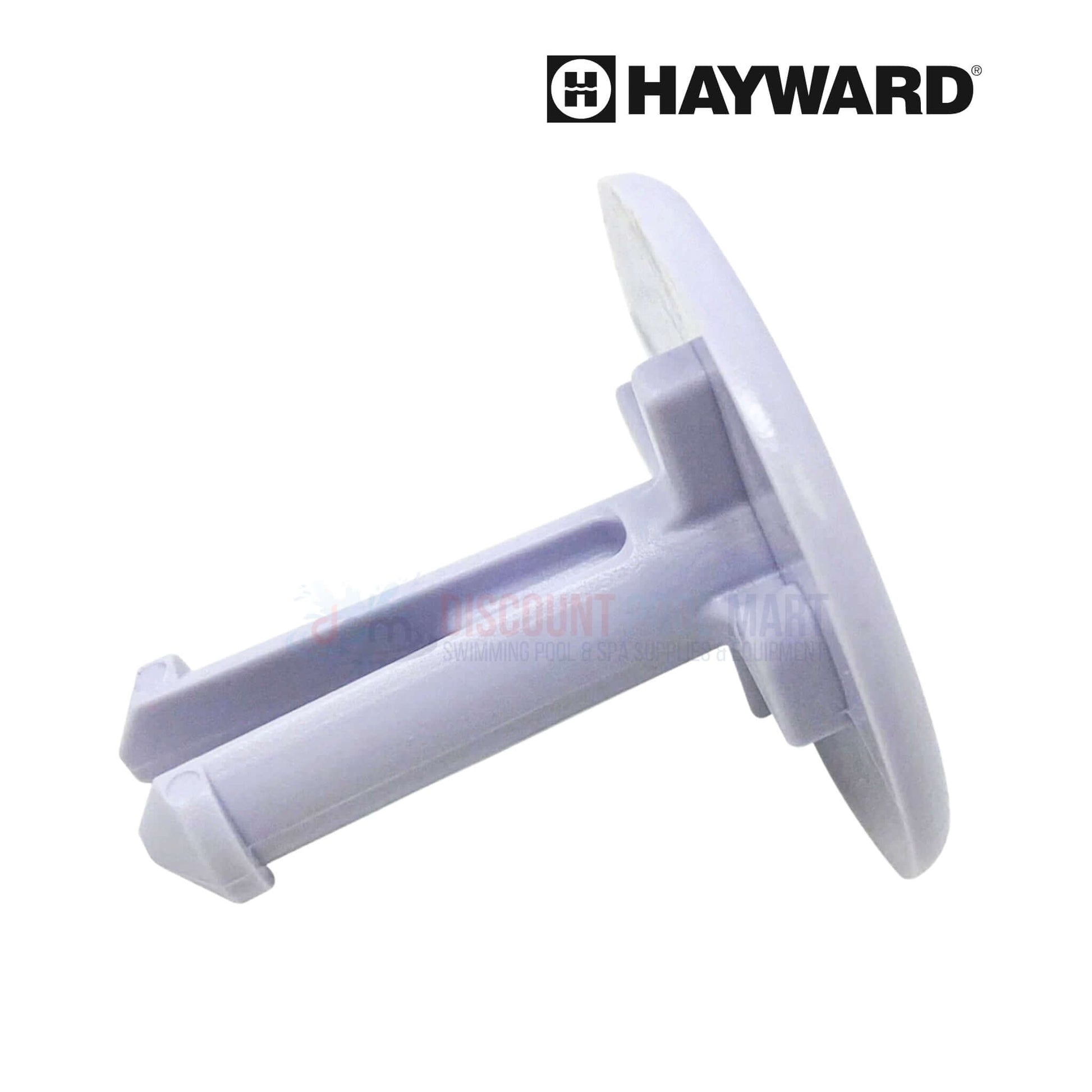 Hayward AquaNaut wheel retainer in metallic gray, genuine OEM part from Discount Pool Mart DPM, easy maintenance replacement.