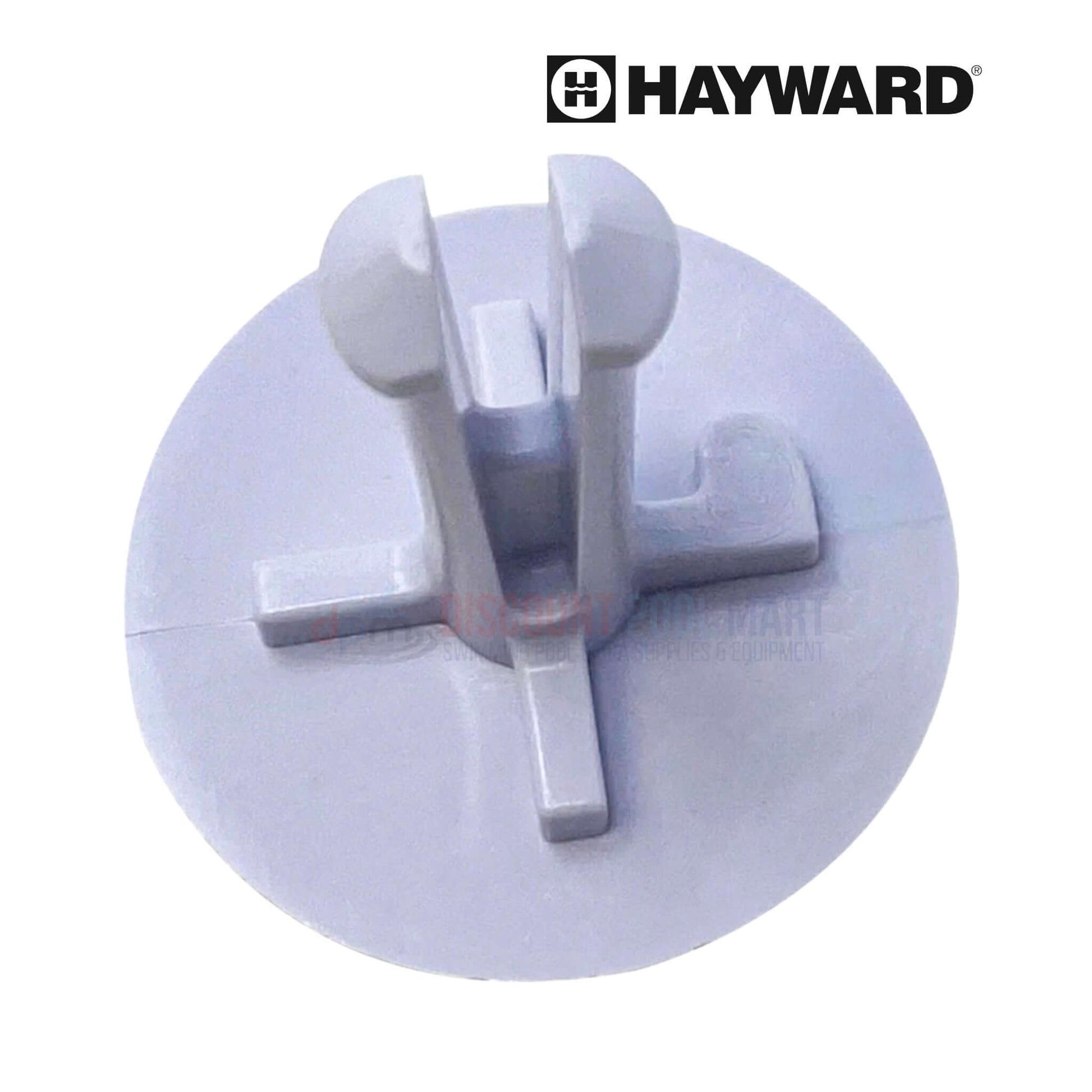 Hayward AquaNaut Wheel Retainer in metallic gray, 2 pack from Discount Pool Mart DPM, OEM replacement for pool cleaners.