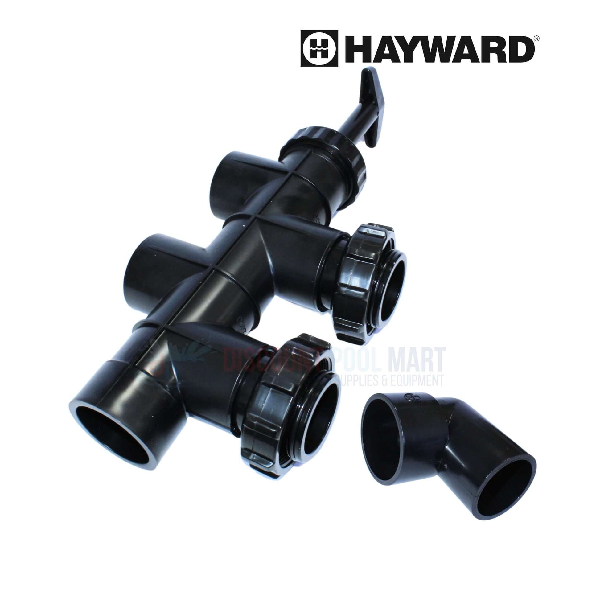 Hayward Backwash Slide Valve for ProGrid & Micro Clear DE Filter, 2 inch, available at Discount Pool Mart (DPM).