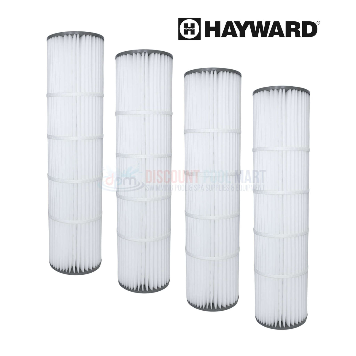 Hayward Cartridge 4-Pack DEX200EPAK4 for DEP80 filters, 320 sq ft filtration area, Discount Pool Mart DPM.