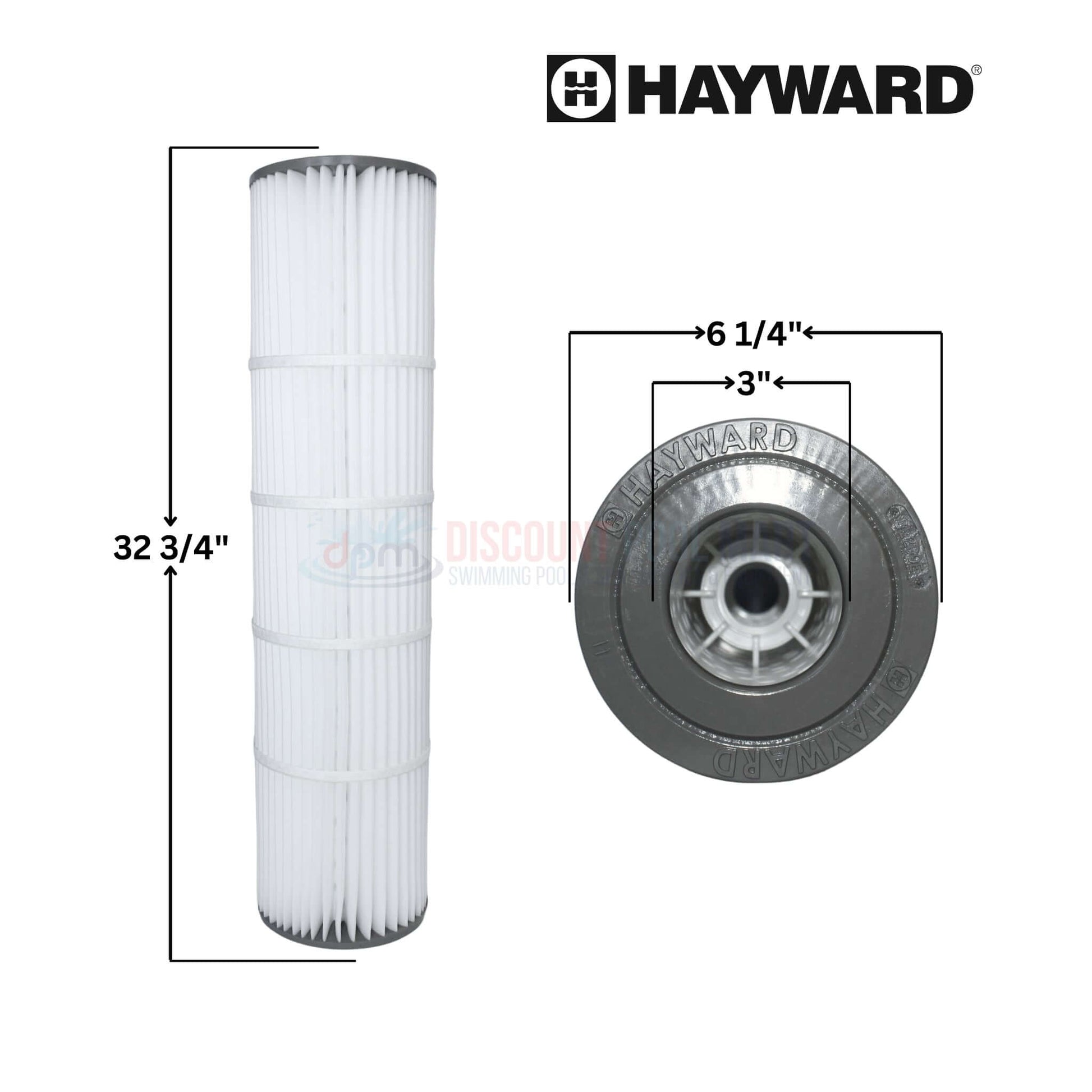 Hayward Cartridge DEX200EPAK4 for DEP80 filters, 32 3/4" height, 4-pack by Discount Pool Mart DPM