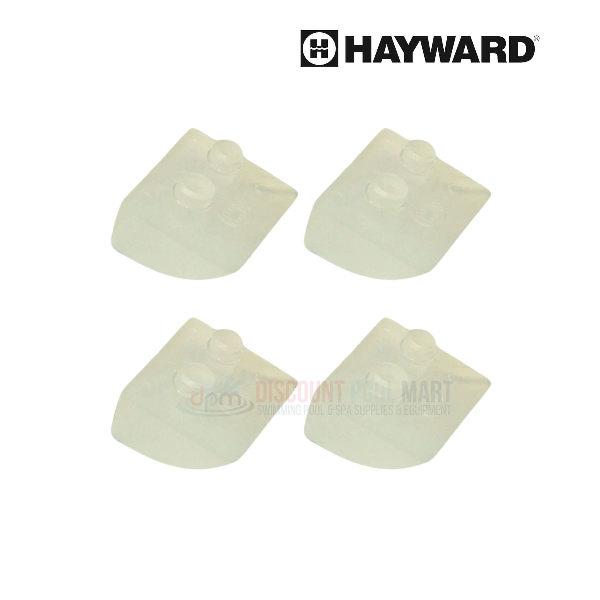 Hayward Concrete Pod Shoes for Pool Vac and Navigator cleaners, 4-pack for optimal traction. Available at Discount Pool Mart DPM.