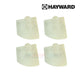 Hayward Concrete Pod Shoes AXV414P 4 Pack, durable pool cleaner shoes from Discount Pool Mart DPM.