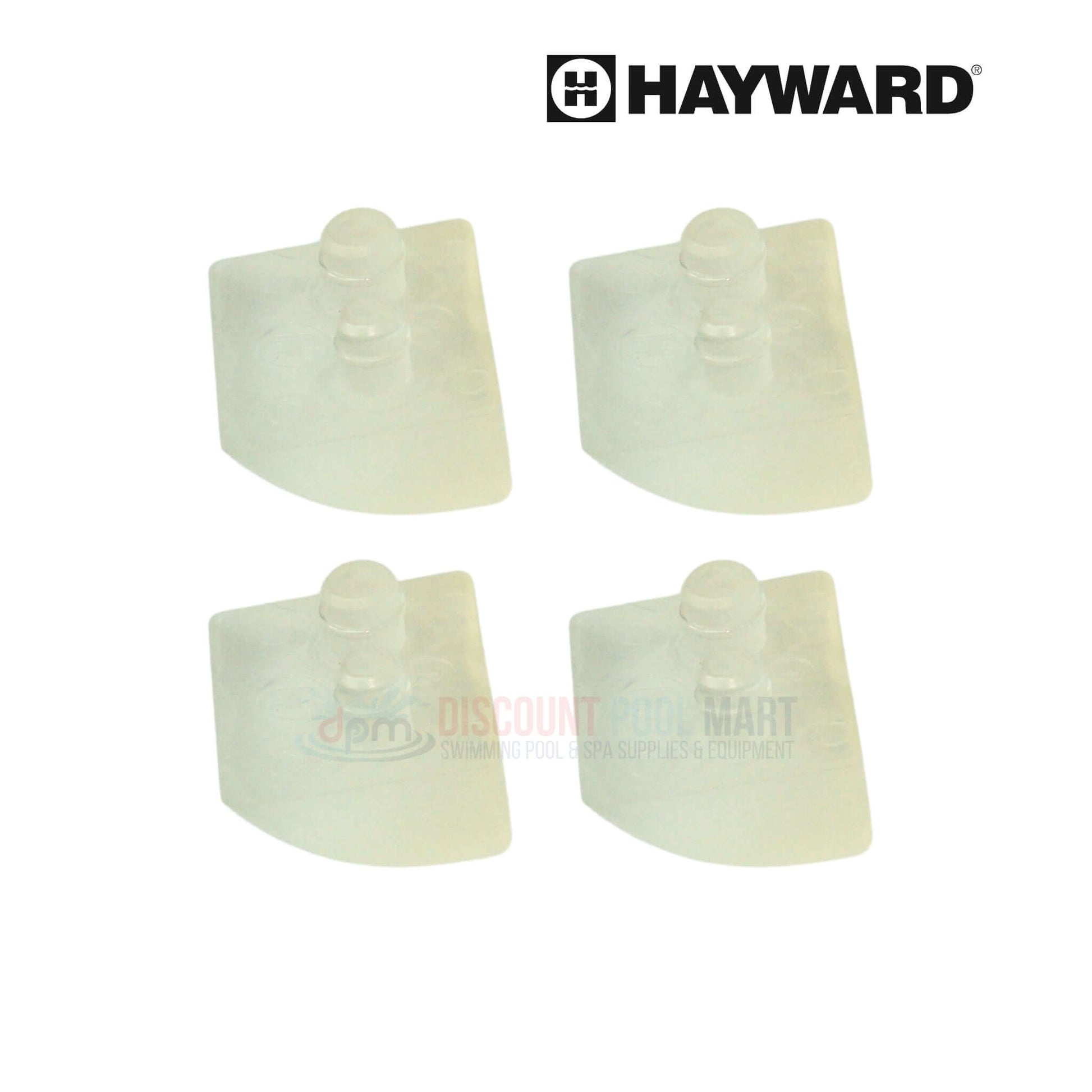 Hayward Concrete Pod Shoes AXV414P 4 Pack, durable pool cleaner shoes from Discount Pool Mart DPM.