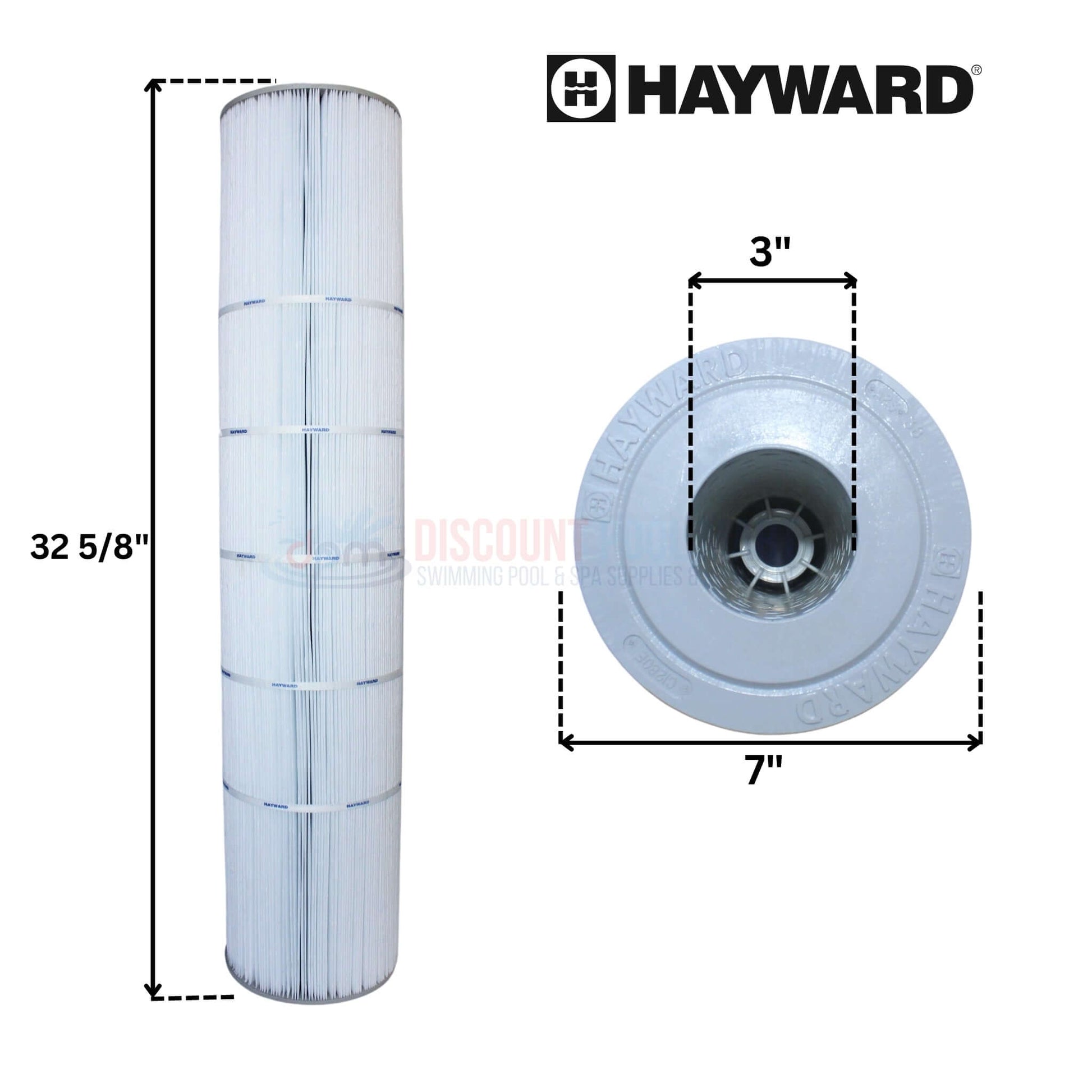 Hayward Filter Cartridge for SwimClear C5030, 32 5/8" x 7" x 3", available at Discount Pool Mart DPM