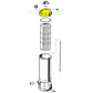 Hayward Filter Head Dome with Air Relief Valve CX250C for Star-Clear Filters from Discount Pool Mart DPM, including components.