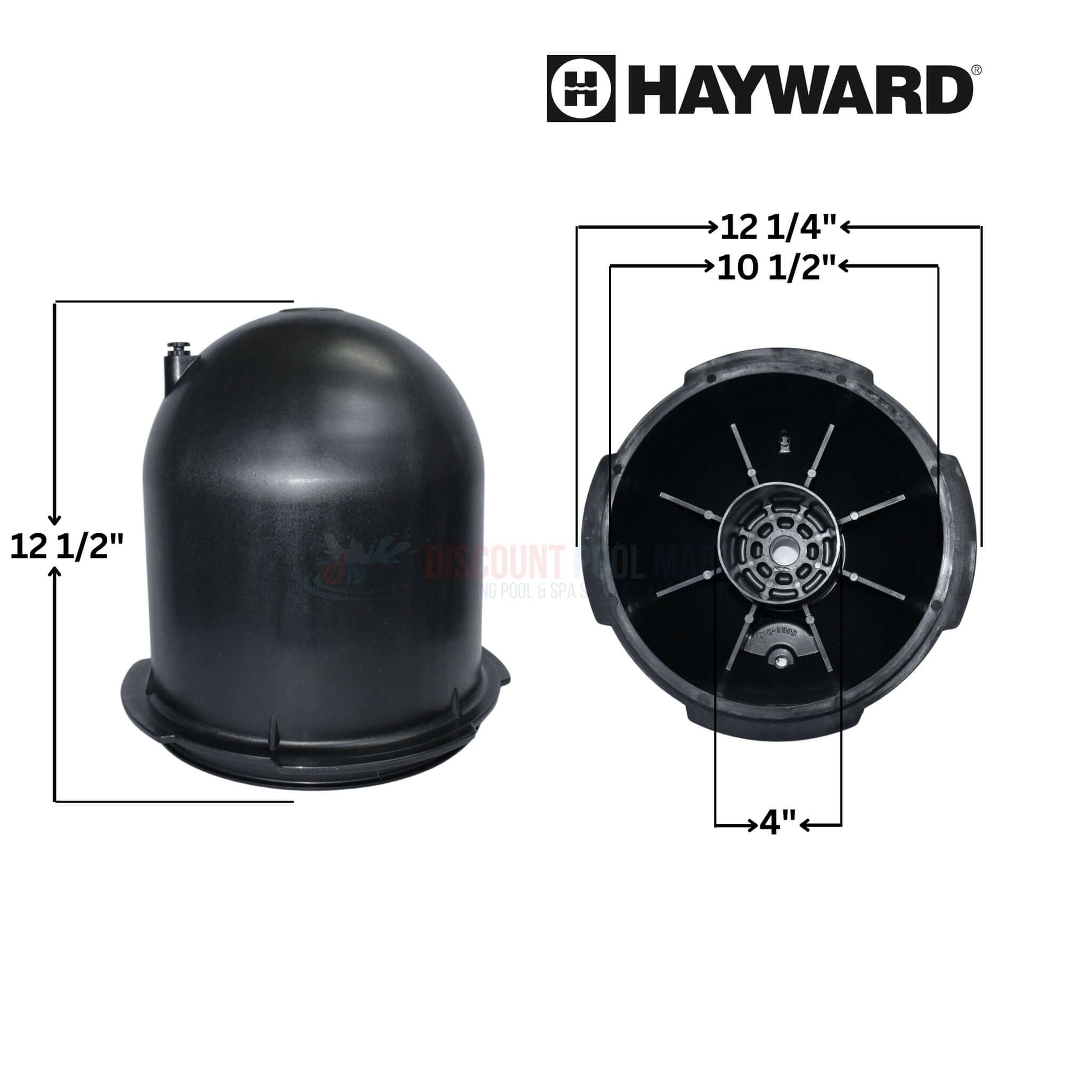 Hayward Filter Head for Star-Clear Plus C1200 Filters, CX1200B, dimensions 12 1/2" x 12 1/4", DPM Discount Pool Mart