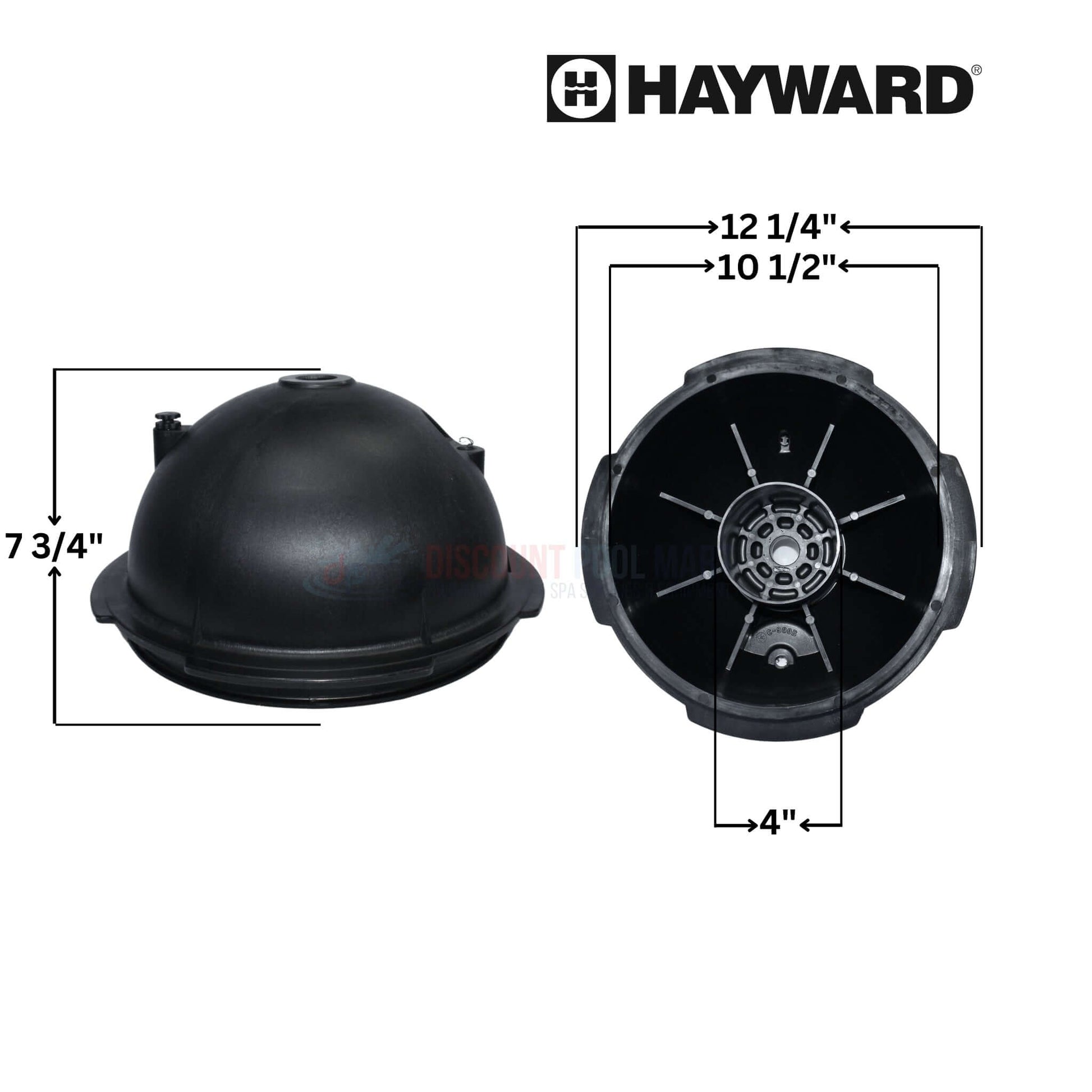 Hayward filter head CX900B for Star-Clear Plus Filters, 12.25" x 10.5", part of Discount Pool Mart DPM offerings.
