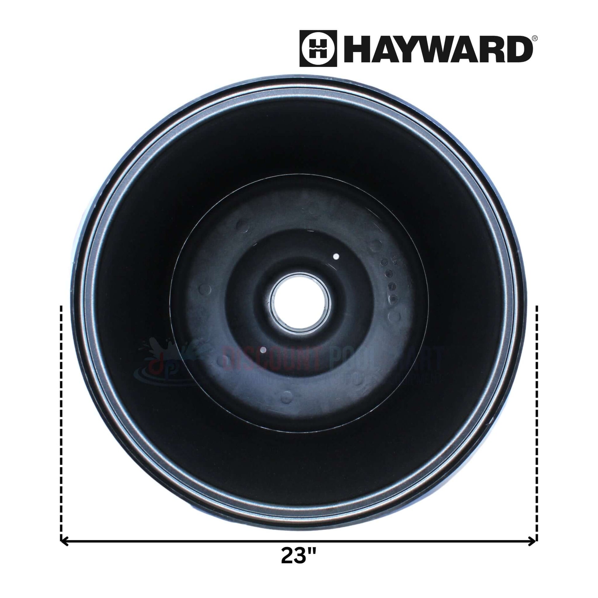 Hayward Filter Head lid with clamp system measuring 23" in diameter, available at Discount Pool Mart DPM.