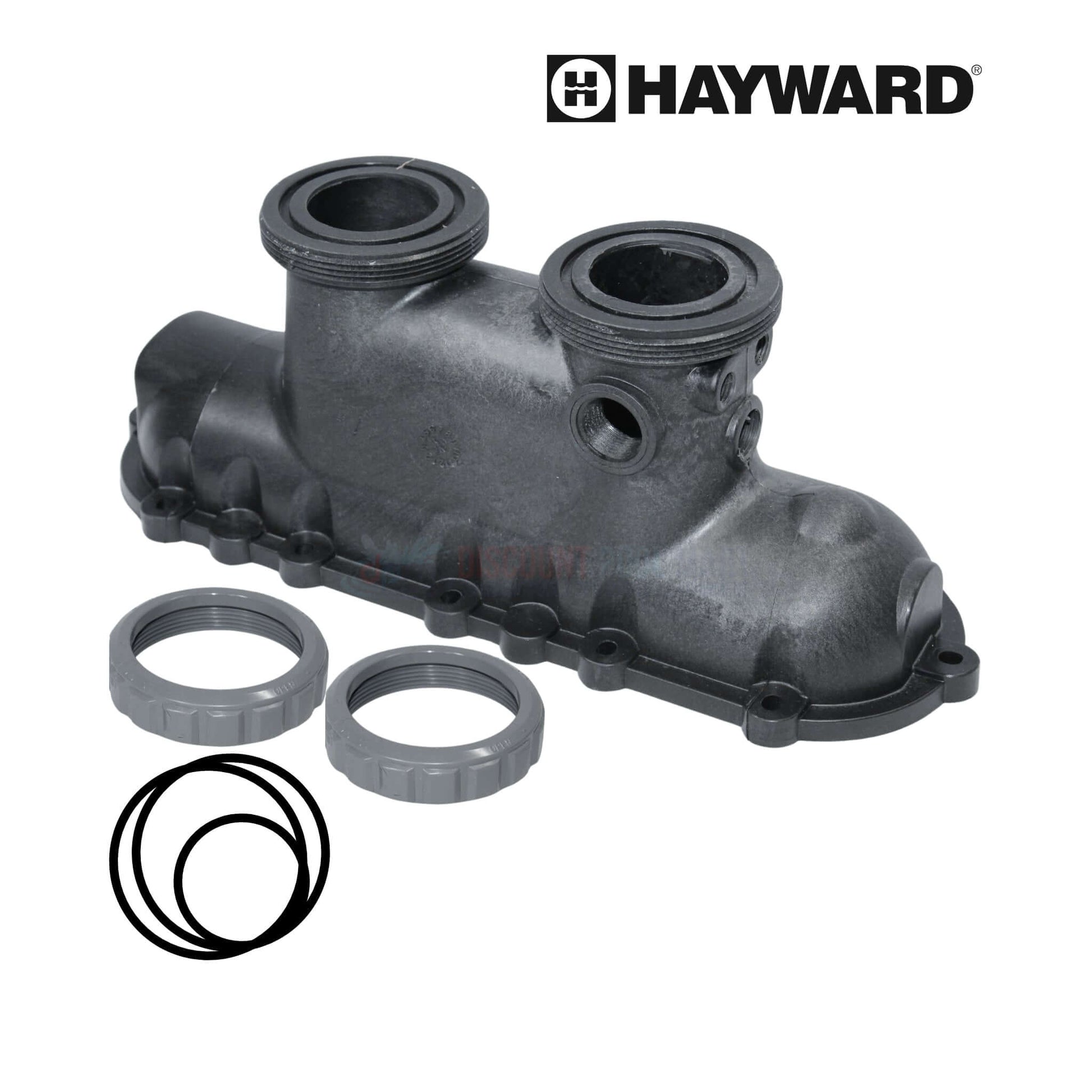 Hayward HAXFHD1930 Front Header for H-Series Heaters - Genuine Replacement from Discount Pool Mart DPM.