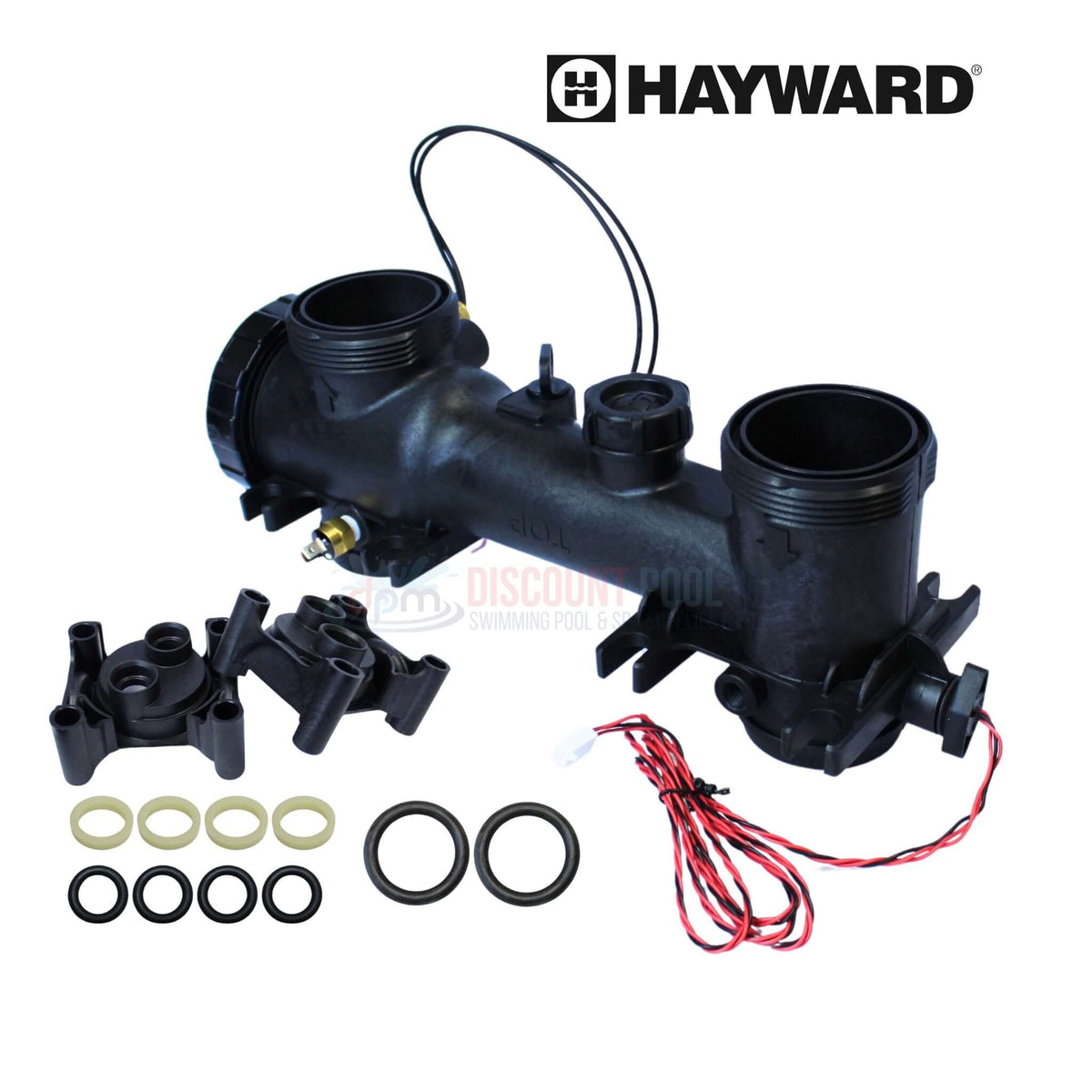 Hayward Header Assembly FDXLFHA1930 for Universal H-Series Low NOX heaters by Discount Pool Mart DPM.