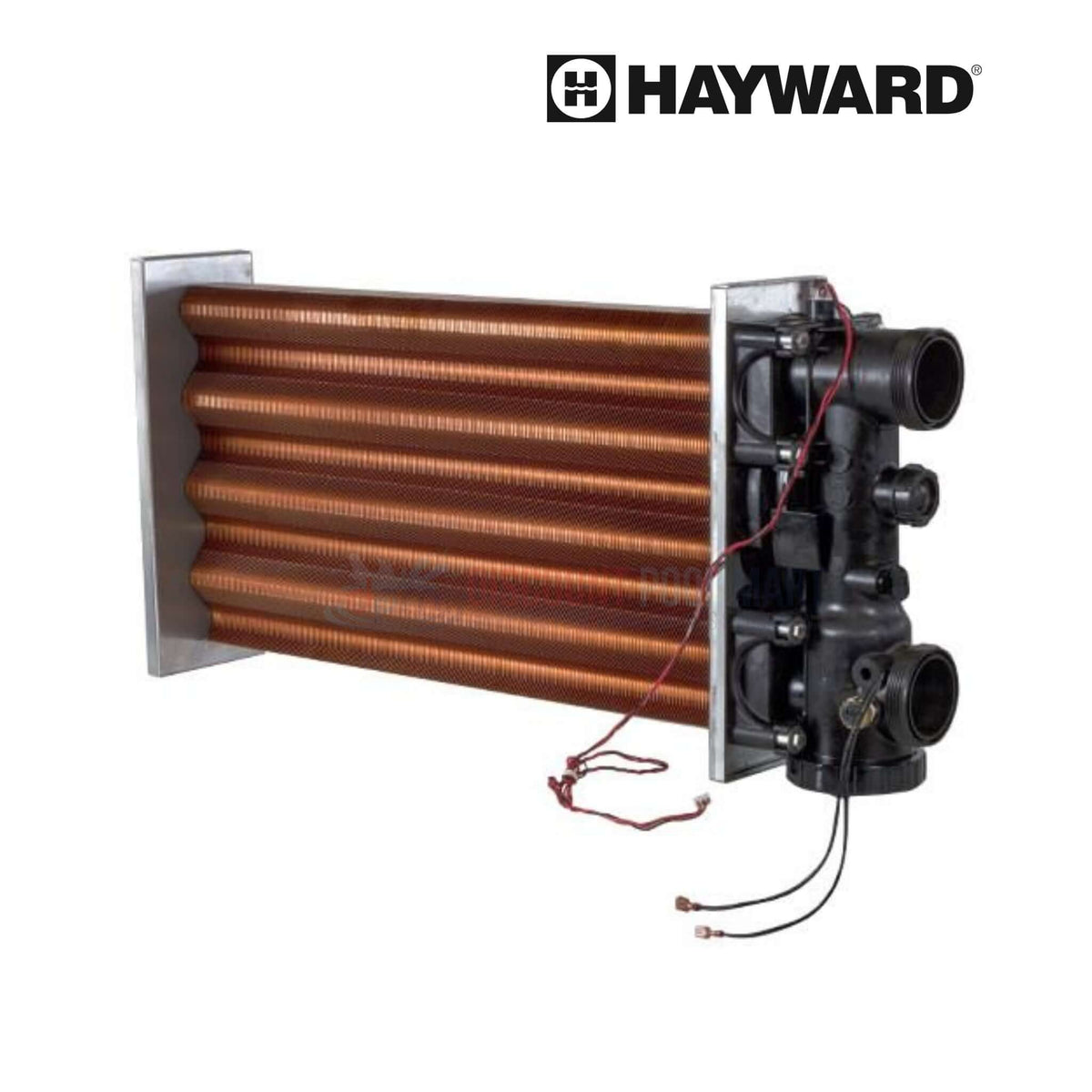 Hayward Heat Exchanger Assembly FDXLHXA1400 for H400FD Heaters at Discount Pool Mart DPM - Efficient heat transfer.