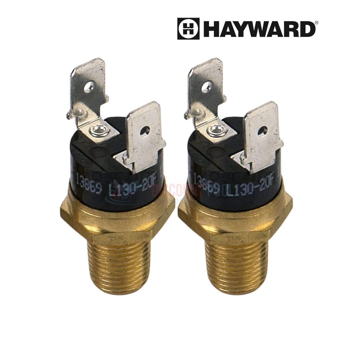 Hayward Hi-Limits Kit IDXHLK1930 featuring two high-limit switches for H-Series Induced Draft heaters at Discount Pool Mart DPM.