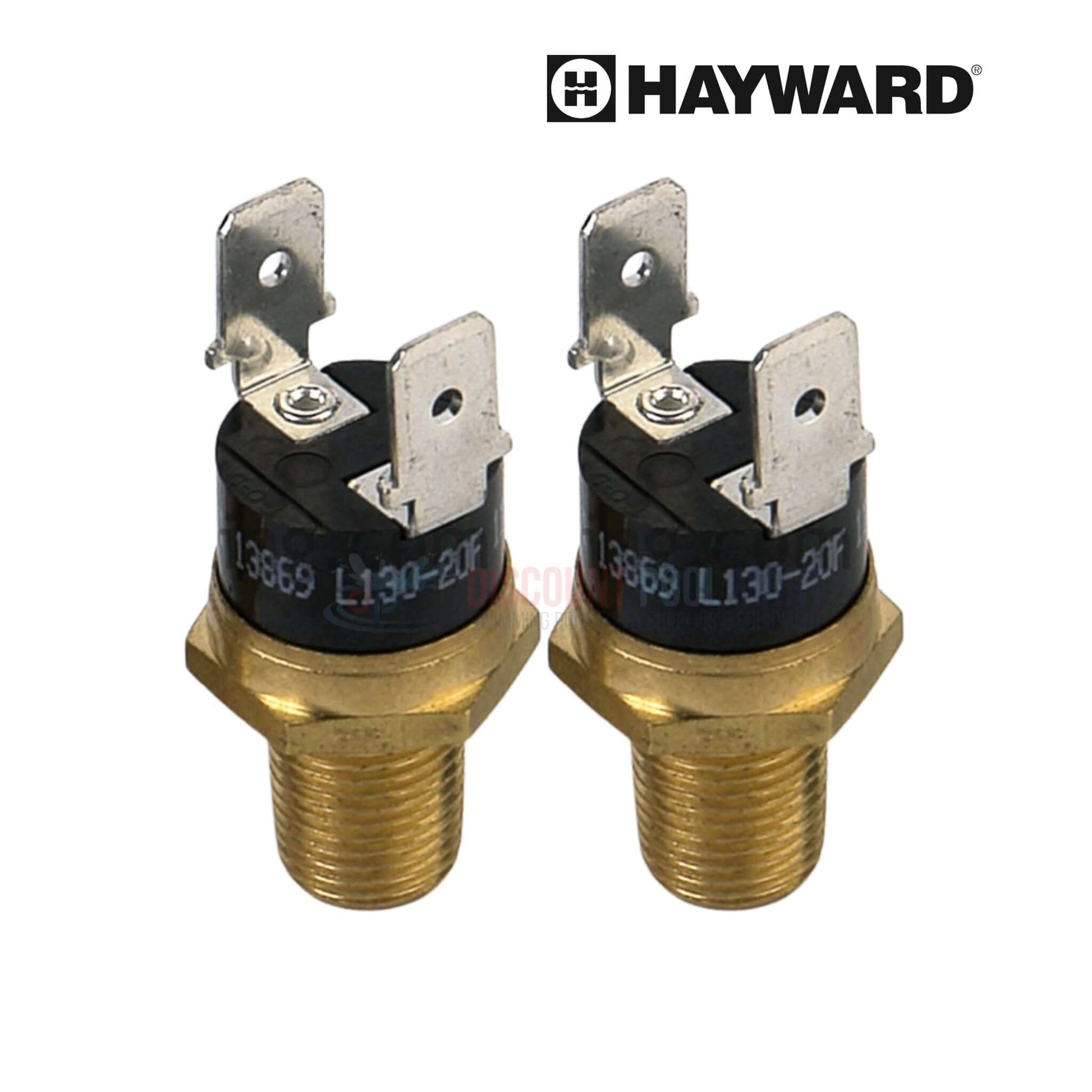 Hayward Hi-Limits Kit IDXHLK1930 featuring two high-limit switches for H-Series Induced Draft heaters at Discount Pool Mart DPM.