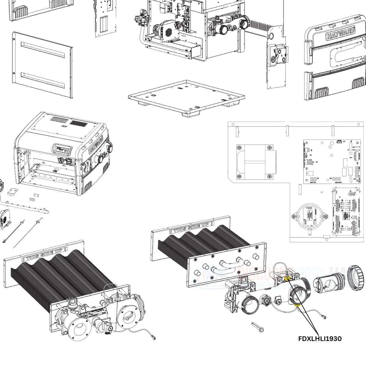 FDXLHLI1930 | Hayward High Limit Kit For FD H-Series Heaters