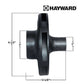 Hayward impeller for Max-Flo VS pumps dimensions with logo, OEM part SPX2300CVS from Discount Pool Mart DPM.