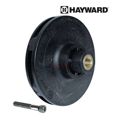 Hayward Impeller with Screw SPX3210C for TriStar 1HP pumps, available at Discount Pool Mart DPM.
