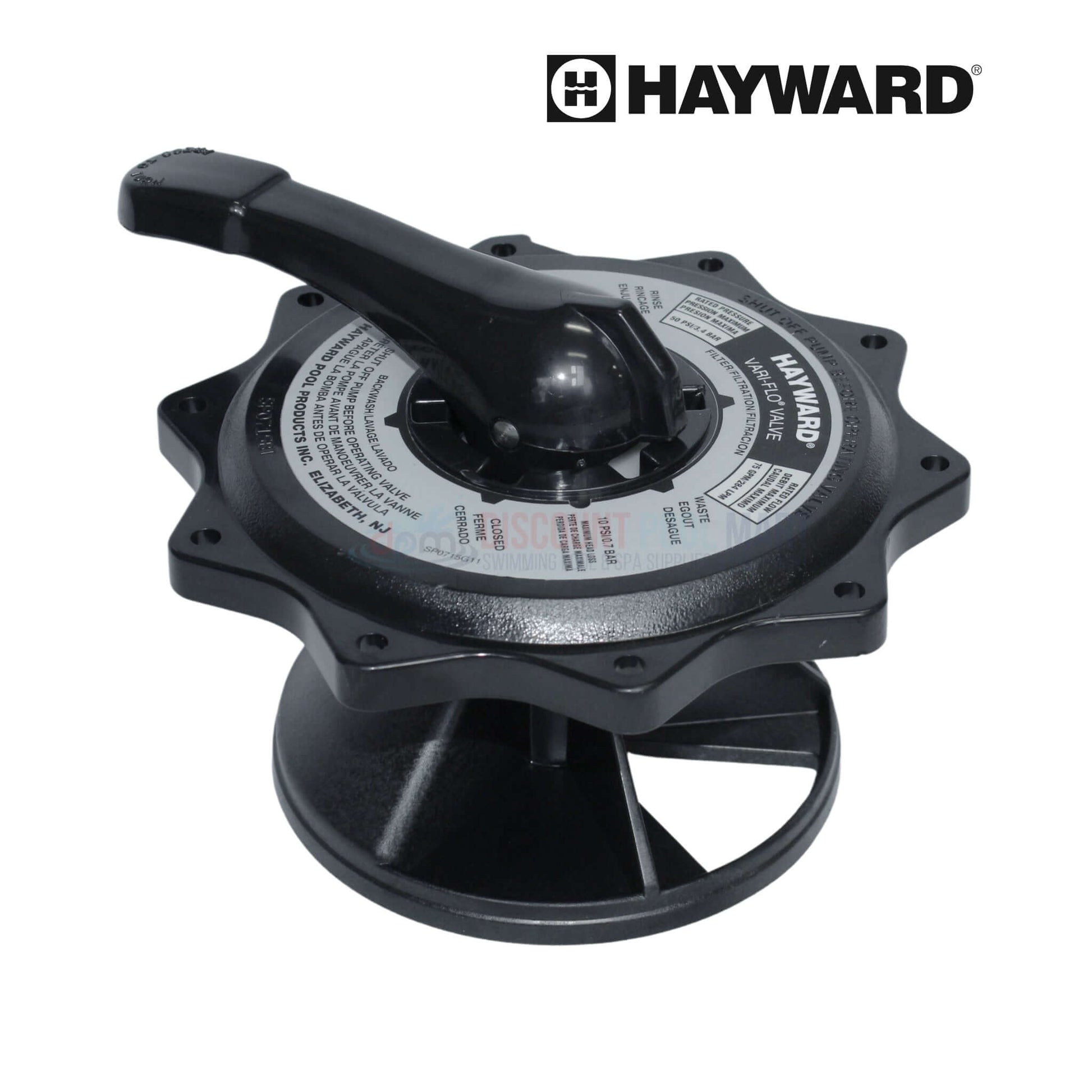Hayward SPX0715BA3 Key Cover and Handle Assembly for SP0715 Multiport Valves | Discount Pool Mart DPM