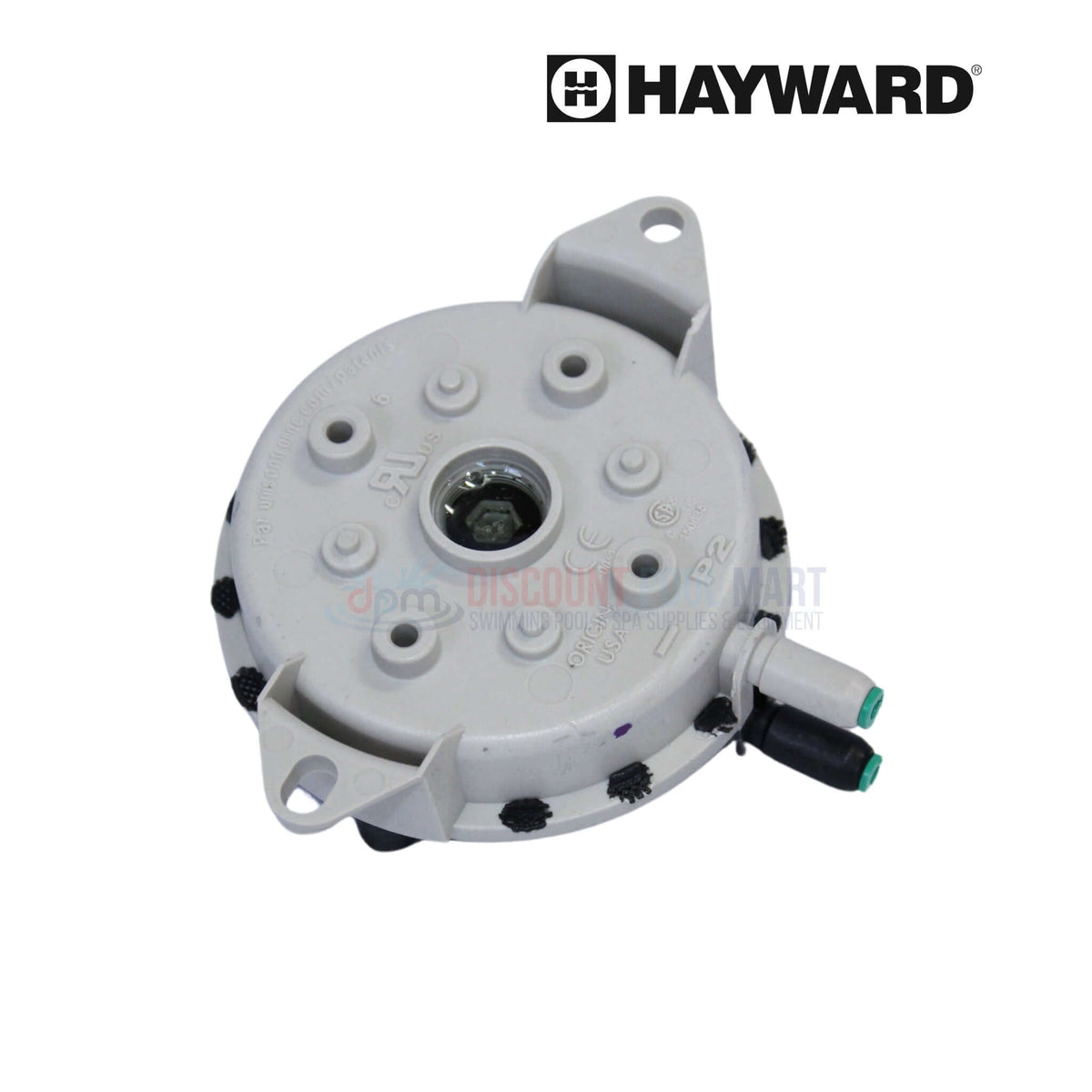 Hayward differential pressure switch HDXFDPS400 at Discount Pool Mart DPM for HDF400 heaters, reliable performance.