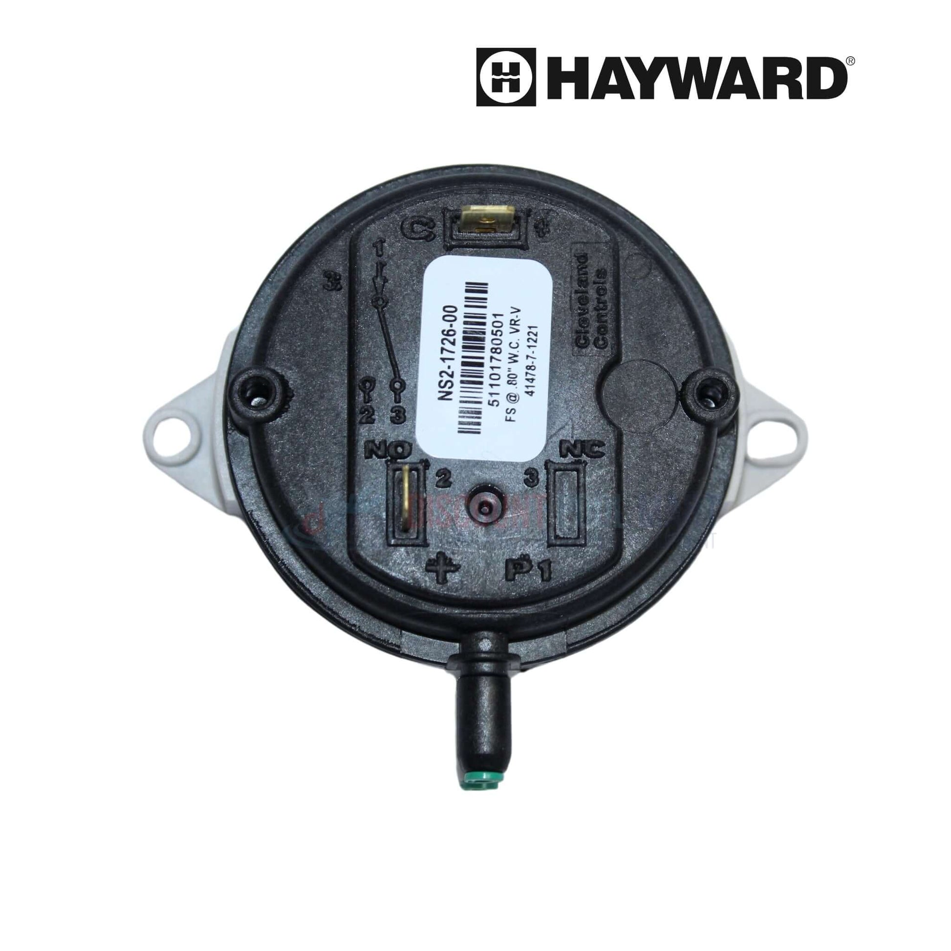 Hayward Differential Press Switch model HDXFDPS400 for HDF400 heaters at Discount Pool Mart DPM.