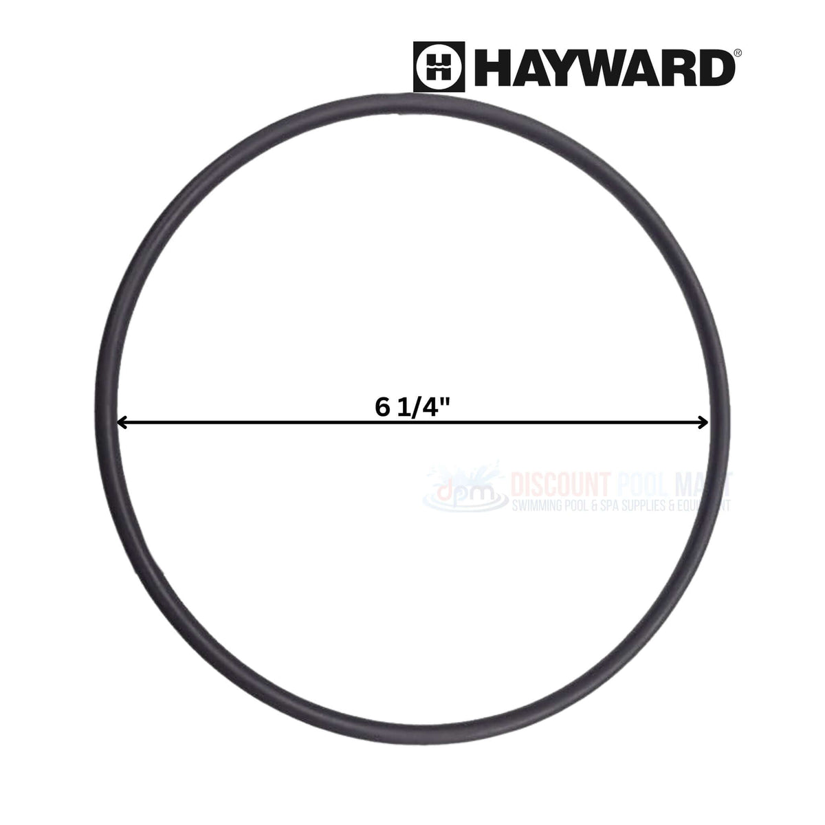Hayward AXW542 O-Ring for W530 & W560 Leaf Canisters, 6 1/4 inches, from Discount Pool Mart DPM