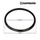Hayward Lens Gasket SPX0580Z2 dimensions 6 3/4" and 7 5/8" for Astrolite Lights at Discount Pool Mart DPM.